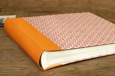 Preview: Farbenfrohes Fotoalbum "Maxi", Fotoalbum orange gelb